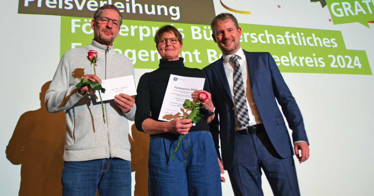 Förderpreis Bürgerschaftliches Engagament 2024